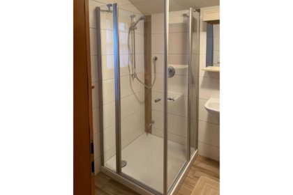 Moderne Dusche